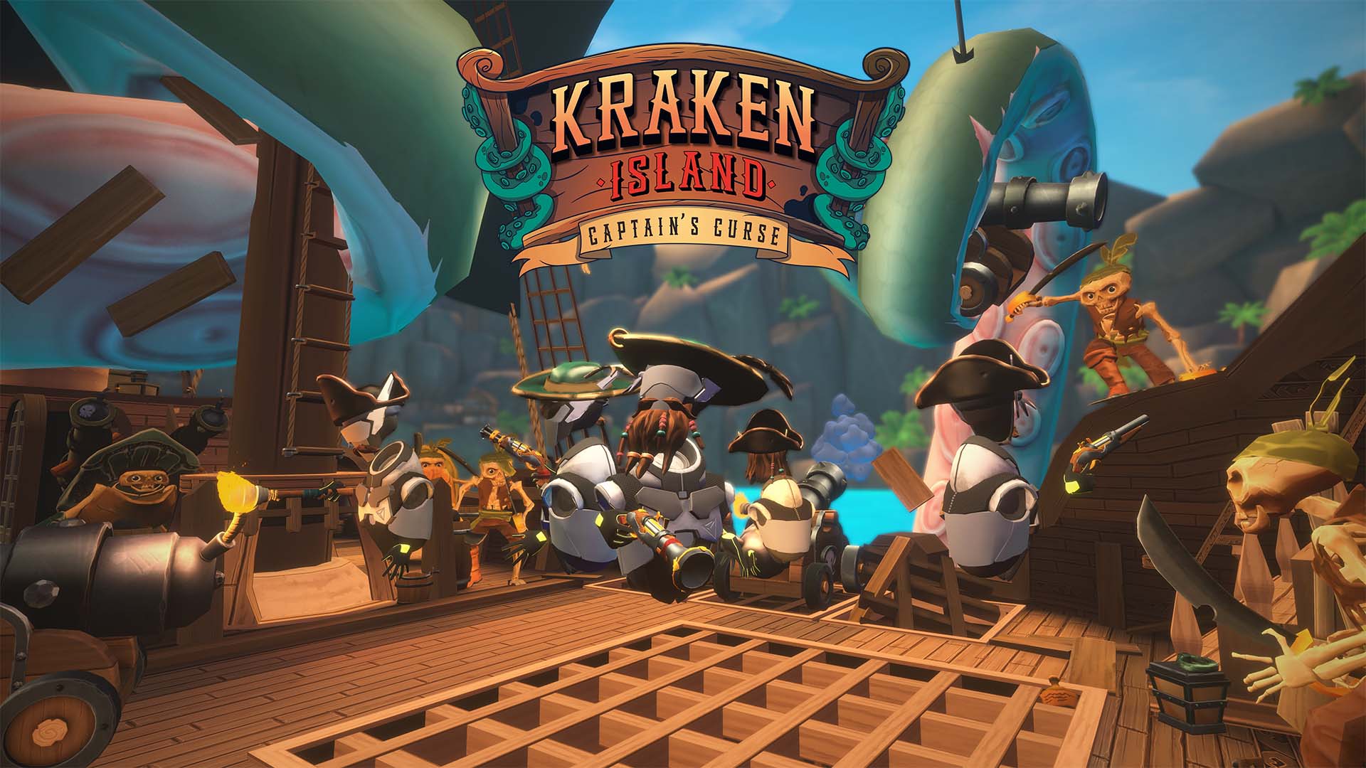 Kraken Island Captain's Curse game artwork