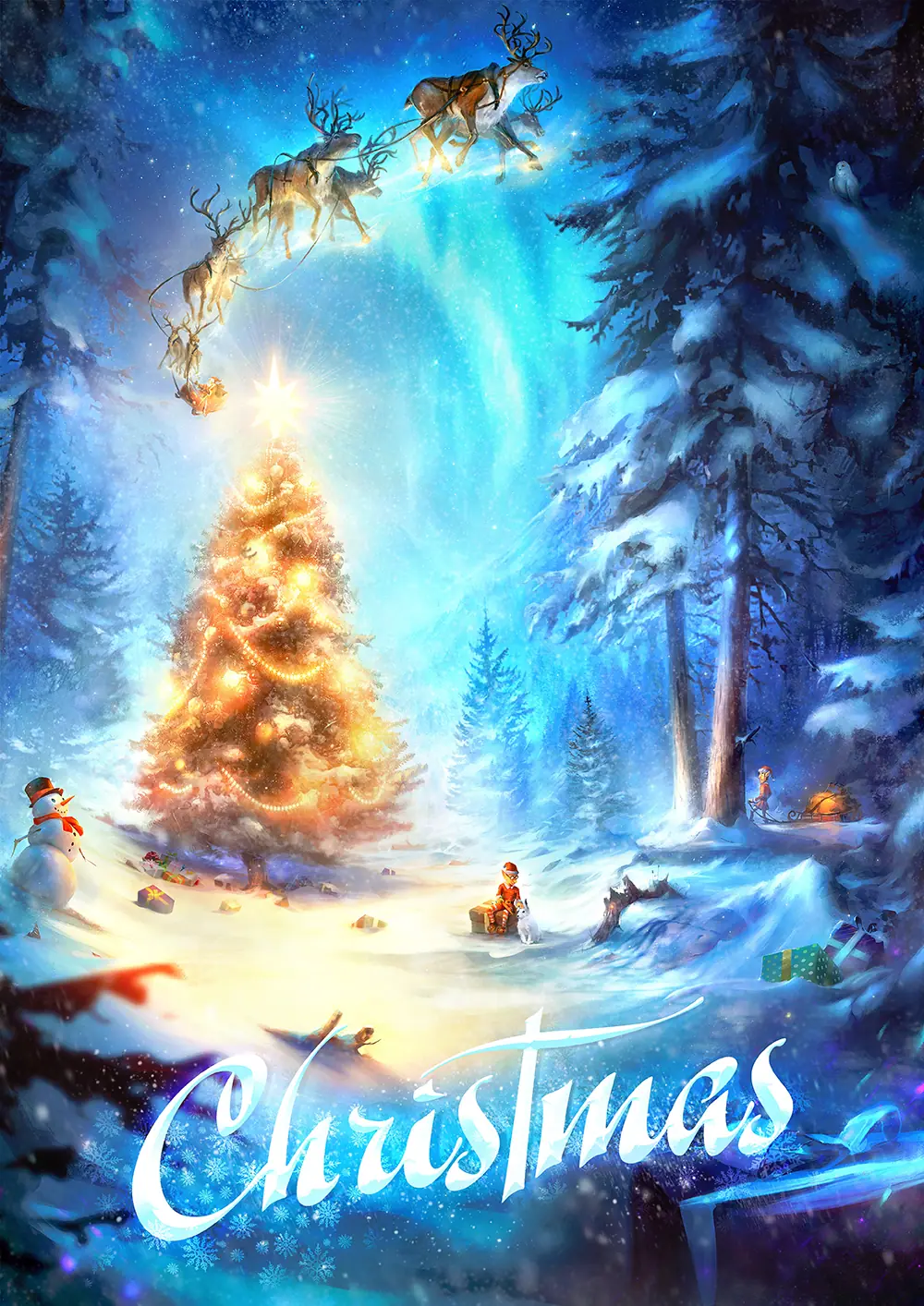 Christmas cover art